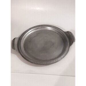 Vintage Crosley Griddle Grille Round Aluminum With Handles